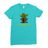 size matters not Ladies Fitted T-Shirt