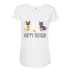 happy meowr Maternity Scoop Neck T-shirt