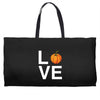 love pumpkin Weekender Totes