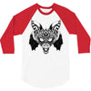 bat ornate 3/4 Sleeve Shirt
