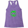 space invader 2 splat Racerback Tank