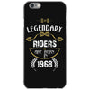 legendary riders are born in 1968 iPhone 6/6s Case
