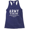 Army Of The Lord Christian T Shirts Bible Verse Racerback Tank