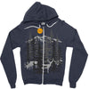 deers Zipper Hoodie