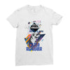 who loves golden retriever. Ladies Fitted T-Shirt