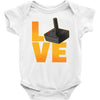 love stick Baby Bodysuit