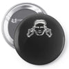 factory records use hearing protection Pin-back button