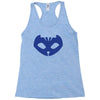 pj masks catboy symbol Racerback Tank