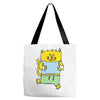 meow is running Tote Bags