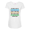 My Mind is Like My internet Browser i Have 19 Tabs Open 3 Are Frozen A Maternity Scoop Neck T-shirt