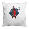 red xiii Throw Pillow