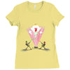 boo busters Ladies Fitted T-Shirt