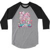 mushroom party 3/4 Sleeve Shirt