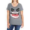 anger Ladies Curvy T-Shirt