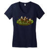 risky business Women's V-Neck T-Shirt