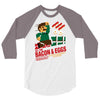 all the bacon and eggs 3/4 Sleeve Shirt