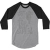 thrones wolf 3/4 Sleeve Shirt