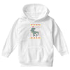 ugly dinosaur merry christmas Youth Hoodie