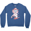 freddy krueger floral Crewneck Sweatshirt