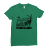 I Like Big Bucks And I Cannot Lie Ladies Fitted T-Shirt