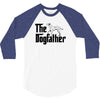 the dogfather dalmatian 3/4 Sleeve Shirt
