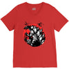 godzilla V-Neck Tee