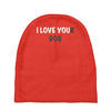 i love you(r dog) Baby Beanies
