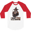 i want you for an adventure 3/4 Sleeve Shirt
