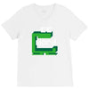 word muncher V-Neck Tee