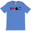 i love house music t shirt edm club wear rave electro party progressiv T-Shirt