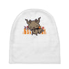 meowy krampus Baby Beanies