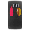 what up dog ketchup hot dog Samsung Galaxy S7 Edge