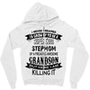Super Cool Stepmom Of A Freaking Awesome Grandson Zipper Hoodie