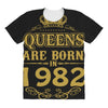 queens are born in 1982 All Over Women's T-shirt