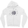 cat ion Zipper Hoodie