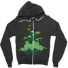 platform in the clouds Zipper Hoodie