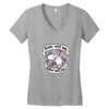 REACE WILL WIN Women's V-Neck T-Shirt