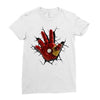 TAKE MY HAND Ladies Fitted T-Shirt