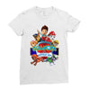 paw patrol birthday boy grandpa Ladies Fitted T-Shirt