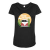 Sleep Around Maternity Scoop Neck T-shirt