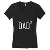 dad of 3 Women's V-Neck T-Shirt