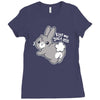 soft ass Ladies Fitted T-Shirt