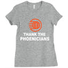 thanks to phoenicians Ladies Fitted T-Shirt