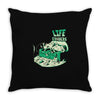 life evaders Throw Pillow
