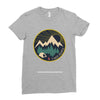 I Hate People Camping Lovers Ladies Fitted T-Shirt