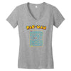 pacman Women's V-Neck T-Shirt