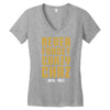 Never Forget Chazy Chaz Women's V-Neck T-Shirt