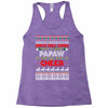 Santa Only Comes Once A Year Papaw Is Always Here To Cheer Racerback Tank
