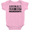 Animals Are Not Ingredients Baby Onesie