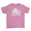 roughin' it roughing trailer camping camp Youth Tee